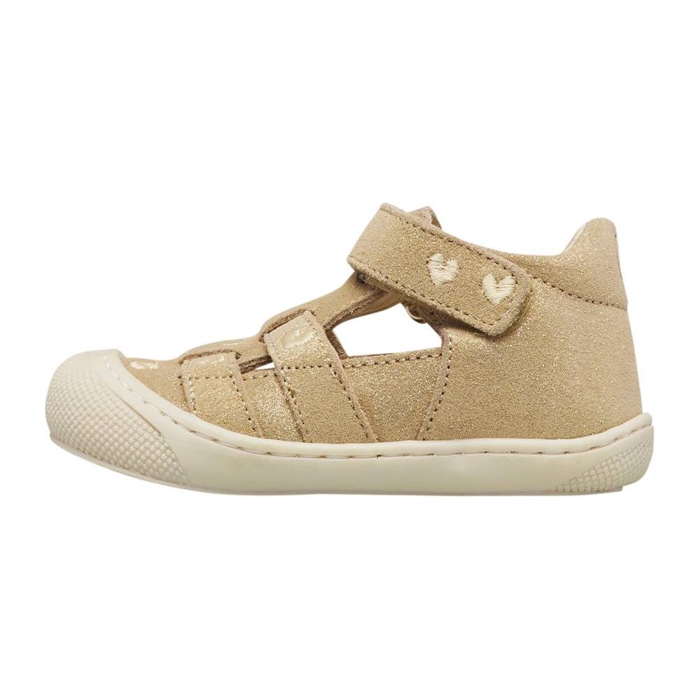 Naturino First Steps Sandaler Bede Embr - Kids - Dame - Gul - 22 EU - Uld