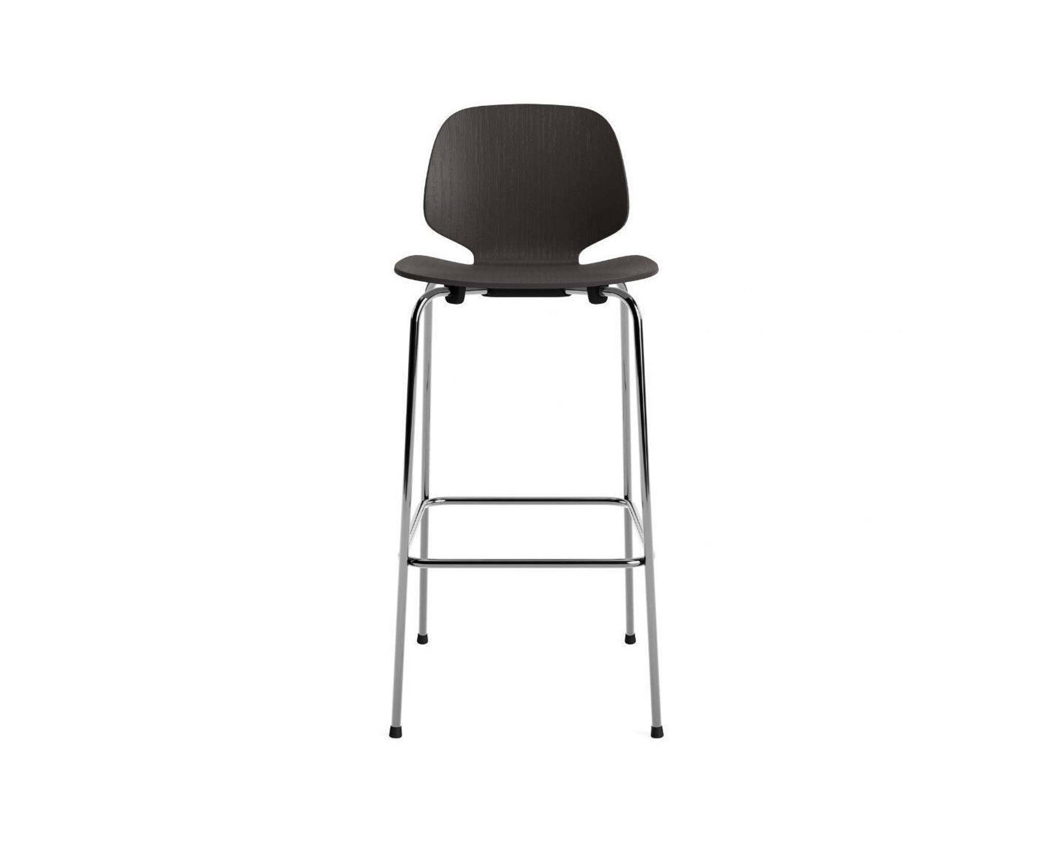 Normann Copenhagen My Chair barstol 75 cm krom / svart