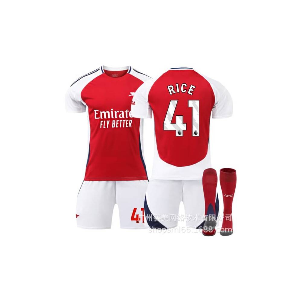 Arsenal 2024-25 Hjemmebanetrøje Voksen XS (155-165cm)