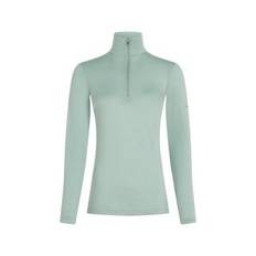 Icebreaker Women Merino 200 Oasis LS Half Zip Moss