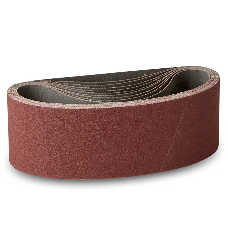 Lärredsslipband 75x510 mm 10 st. Korn P240