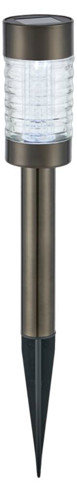SOLCELLSLAMPA MARKSLÖJD CLIF 43CM SVART