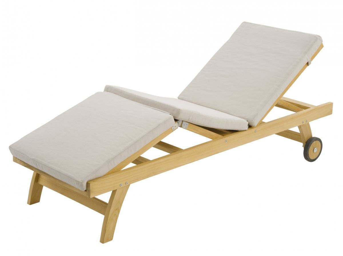 Korsvik solsängsdyna polyester beige