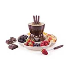 Soul Kitchen chokladfondue 7 delar Set med 25 cl kräm/brun