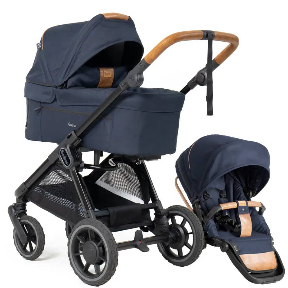 Emmaljunga Sento Ergo + Outdoor Navy - Blå