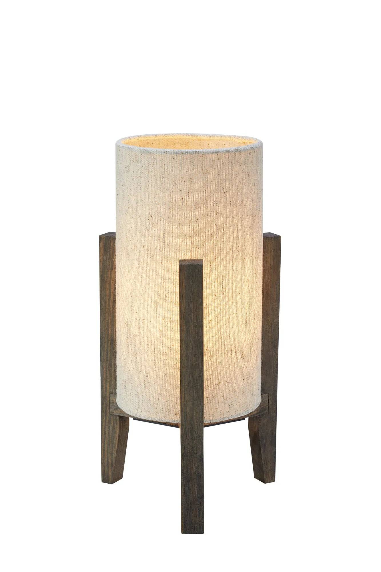 Eruca Bordslampa Vit/Brun 34 cm