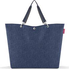 Reisenthel Stor Herringbone Dark Blue Shopper XL - 35 L - RECYCL