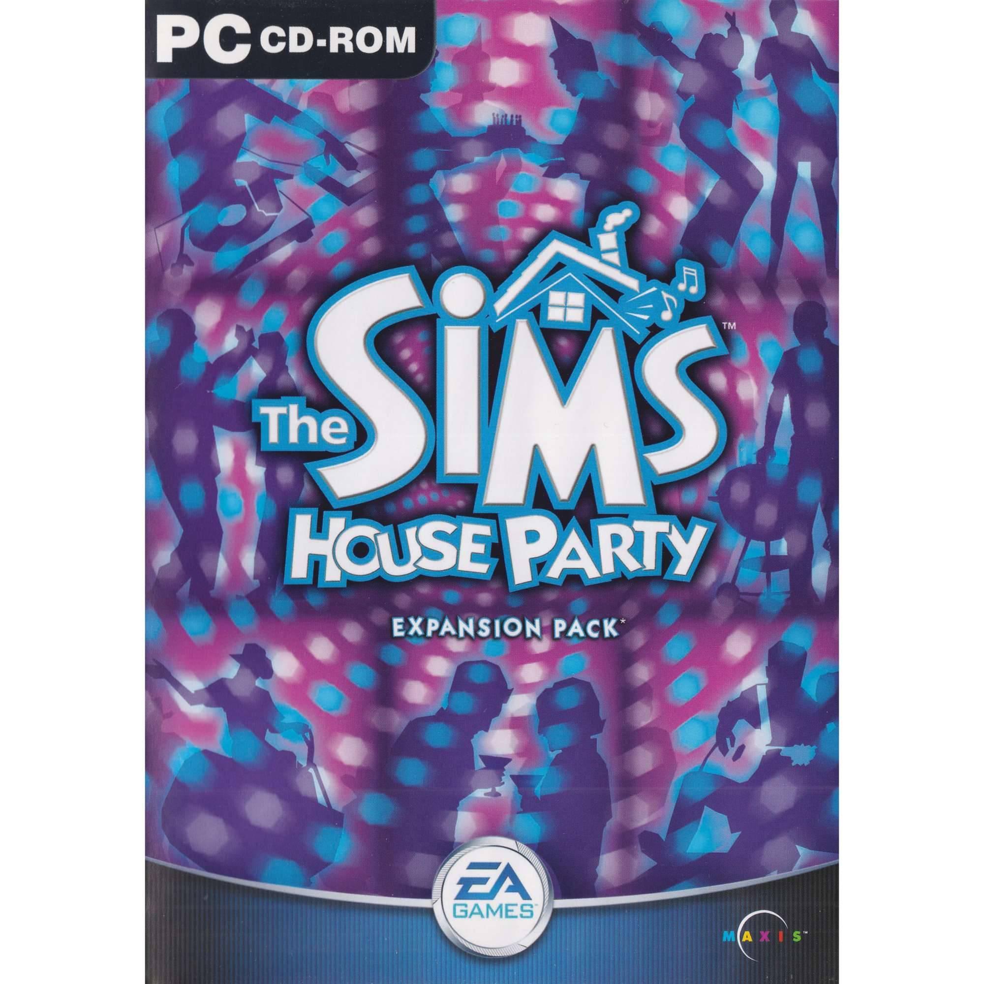 The Sims House Party Expansion Pack PC CD Swedish (Begagnad)