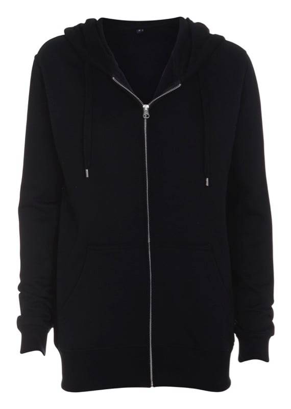 Hættetrøje med lynlås til børn (ST722) - 12-14 År, Dark Navy.