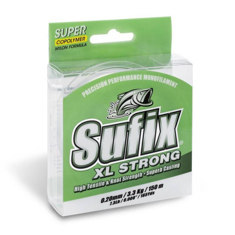 Sufix XL Strong påspoling af bagline 1m - Green - 0,50 mm 19.5kg