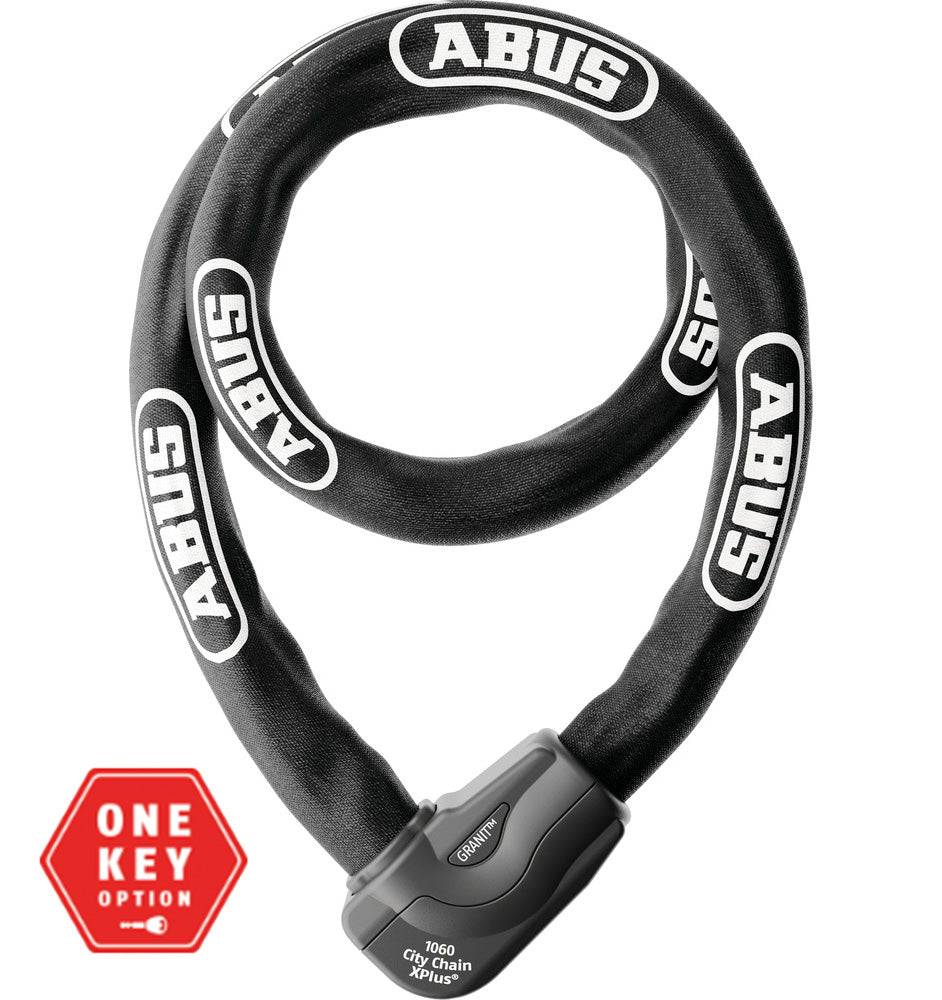 Abus Granit CityChain XPlus 1060 Onekey Kædelås - 170cm