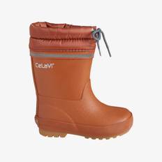 CeLaVi - Thermal Wellies w. Lining - Amber Brown - 25