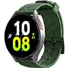 BBZ Kompatibel med garmin 20mm quickfit rem, for Approach S40 S12 S42,Forerunner 245 645,Venu Sq,Vivoactive 3 Music,Vivomove 3,Galaxy Watch 3/4/5, Army-1, 20mm