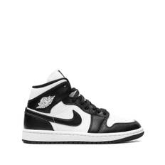 Jordan - Air Jordan 1 Panda låga sneakers - dam - gummi/Tyg/kalvskinn - 7.5 - Svart