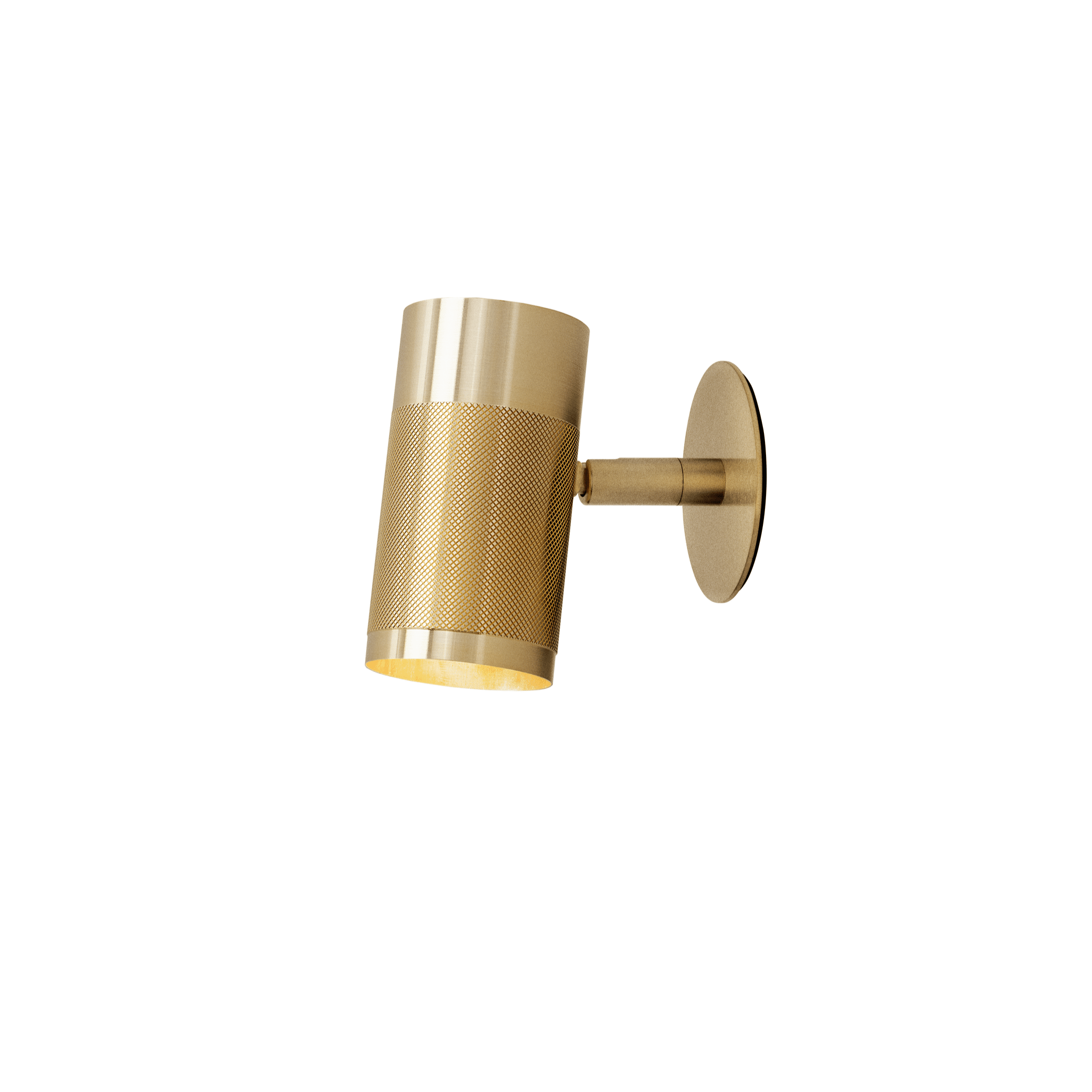 Thorup Copenhagen, Patrone Recessed væglampe small, 4 fv. - Forniklet messing