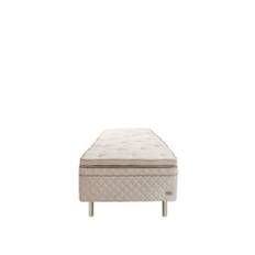 DUX - Dux 30 resårbotten fast 80x200 cm/ Top Pad Bäddmadrass/ Rund oatmeal 20 cm - Sängar - Beige