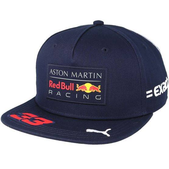 Formula One - Motor Blå snapback Keps - Kids Red Bull Racing Verstappen Navy Snapback - Red Bull @ Hatstore