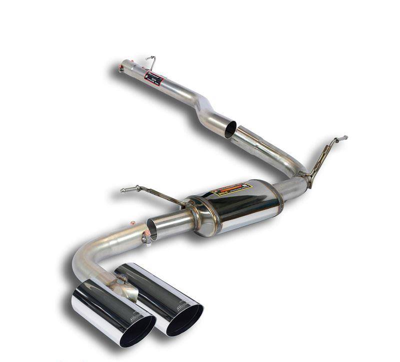 Supersprint Rear exhaust OO80 "Race Tips" 521136 BMW X4 (F26)