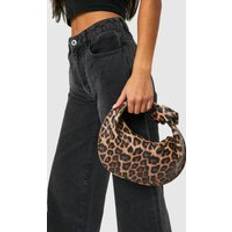 Leopardmönstrad Miniväska Med Knutar, Multi - ONE SIZE
