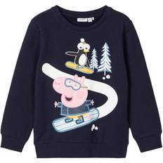Name It Dark Sapphire Colbie Peppa Pig Regular Sweatshirt 110
