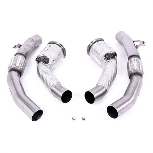 Milltek Large Bore Downpipes & De-Cat Audi S8 D5 Long Wheel Base (Non OPF/GPF US/ROW Models)