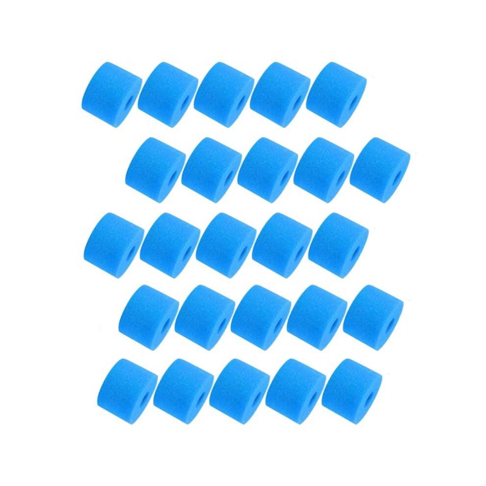 25Pcs for Pure Spa Reusable Washable Foam Hot Tub Filter Cartridge S1 Type Swimming Pool Filter Sponge