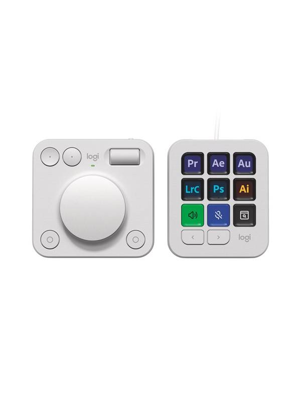 Logitech MX Creative Console - Pale Grey