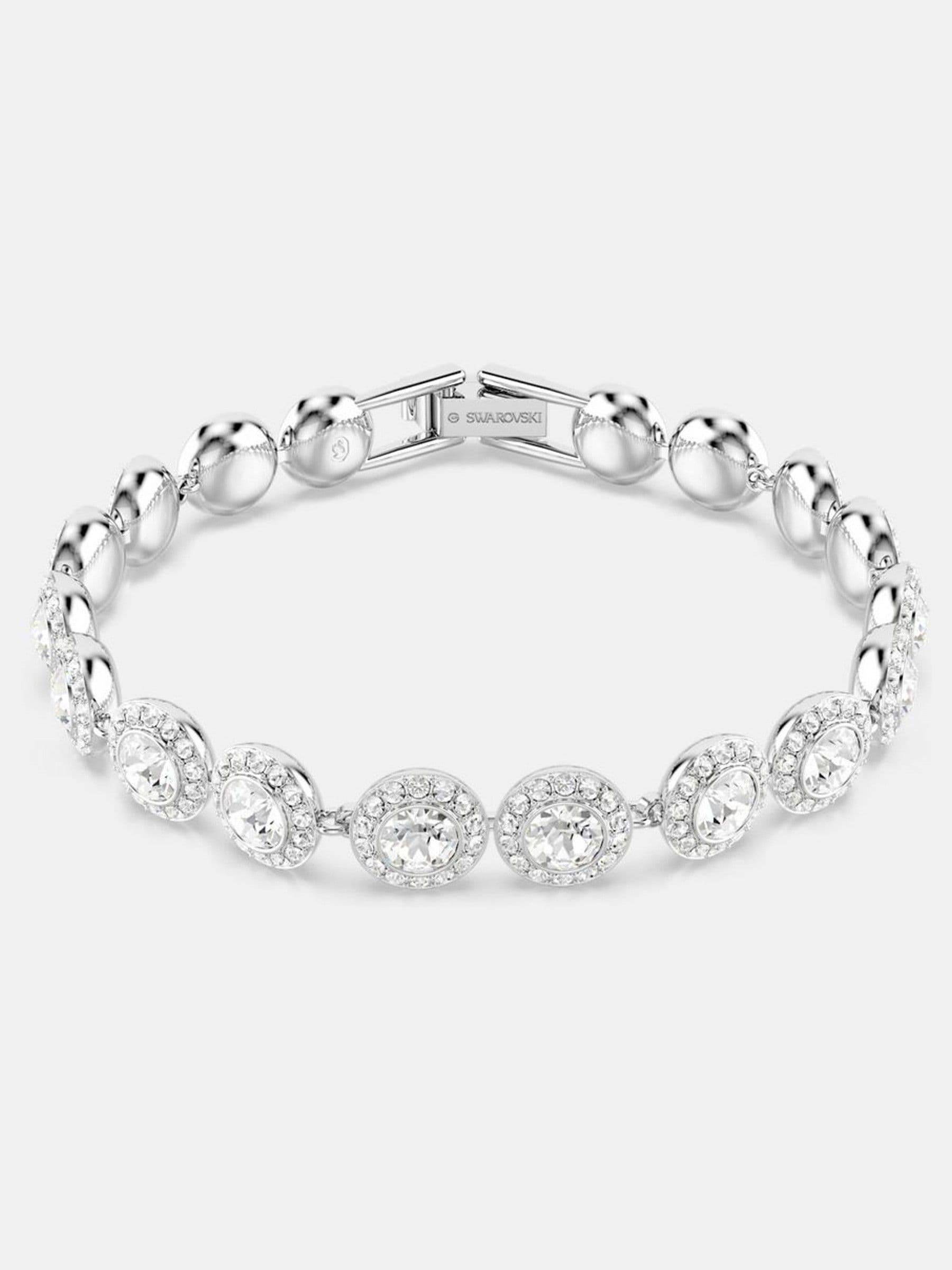 Swarovski Swarovski Silver Tone Una Angelic Bracelet