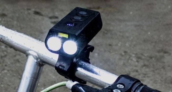 COB Led cykellygte med 2 kraftige Led lys - QB201 Easylight.dk