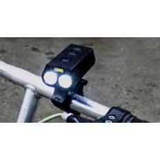 COB Led cykellygte med 2 kraftige Led lys - QB201 Easylight.dk