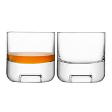 Lsa International Cask Whiskeyglas 2-pak 24 Cl - Whisky & Cognac Mundblæst Glas Klar - G1687-09-301