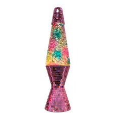 Veli Line lavalampe, rosa mosaik