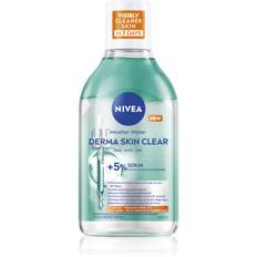NIVEA Derma Skin Clear Rengörande micellärt vatten för att behandla hudbristningar 400 ml