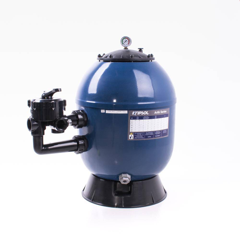 Artik sidemonteret sandfilter Kripsol - UDGÅET - 640 mm