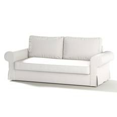 Backabro betræk 3 personer sovesofa, Hvid, 208 X 88 X 71 CM, Cotton Panama