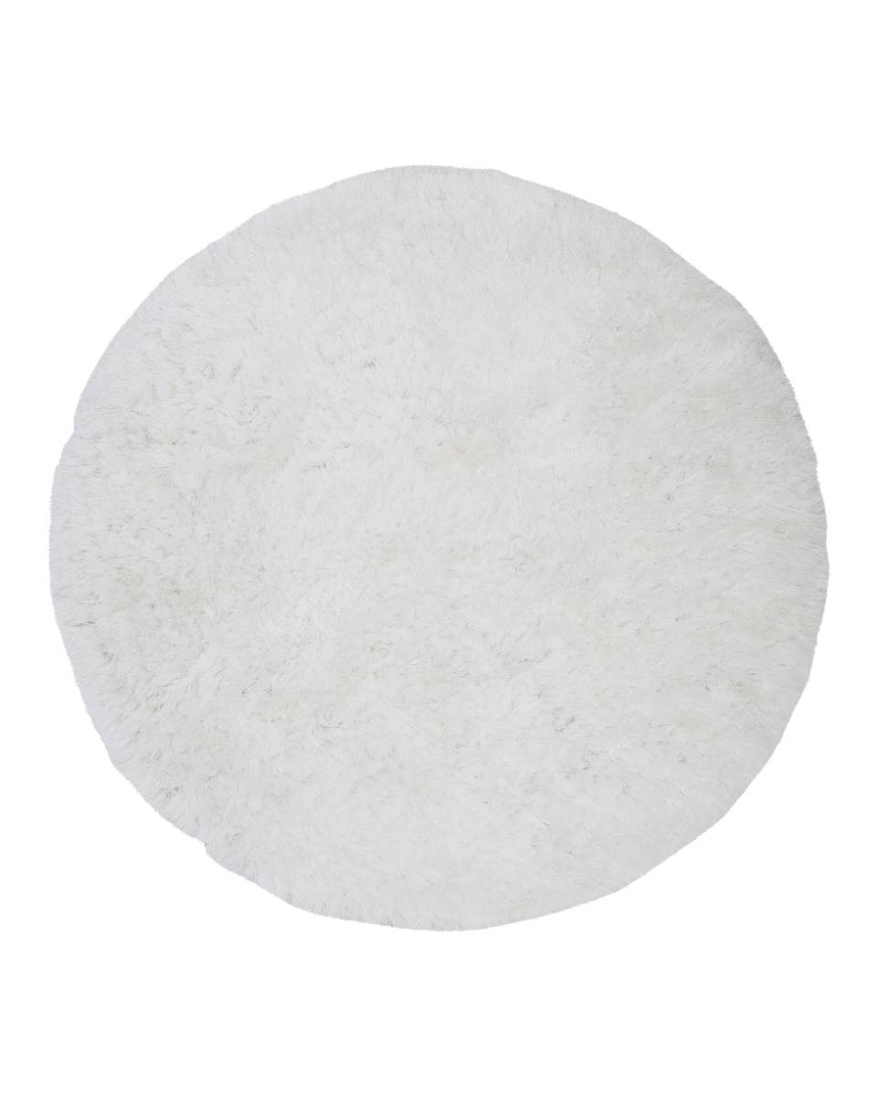 Valby Vit Rund 200 cm Ryamatta