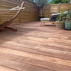 Jatoba Terrassebrædder 21x145 mm Glat/Glat Ovnt. 580 cm - WoodOnline