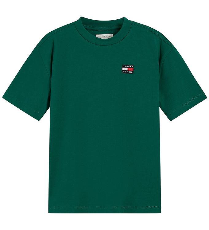 Tommy Hilfiger T-shirt - Landsbygd Green - Tommy Hilfiger - 16 år (176) - T-shirt