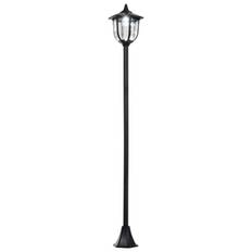 Trädgårdslykta på Stolpe Solcell LED 177 cm, Höjdjusterbar, 30/60 Lumen