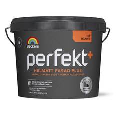 Akrylatfärg Beckers Perfekt Fasad Plus Helmatt Faluröd 3L
