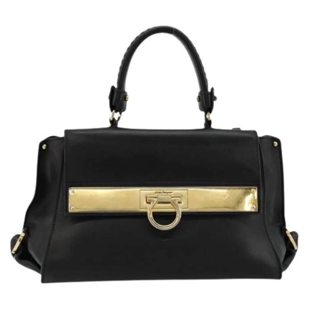 Salvatore Ferragamo Pre-owned - Pre-owned Sofia satchel Vintage - Dam - ONE Size - Läder