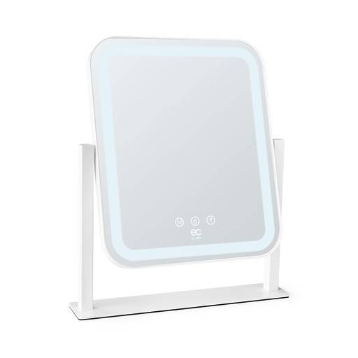 Wilfa EC Glowing MI4W-D25 makeup spejl med lys, 28,5x36 cm, hvid