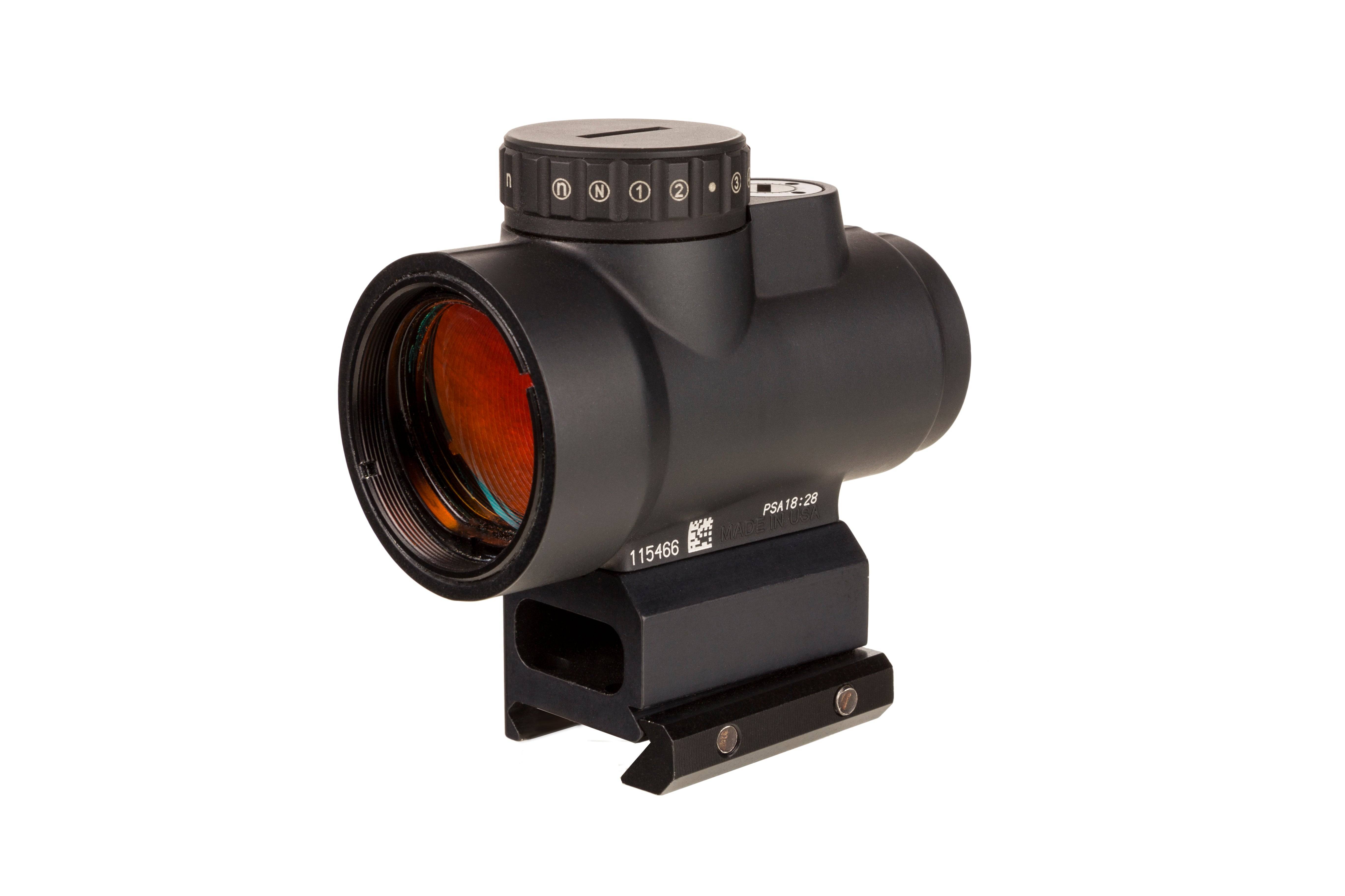 Trijicon - MRO HD - 1x25 rödpunktsikte med 68 MOA-retikel och 2 MOA punkt - full co-witness-montage