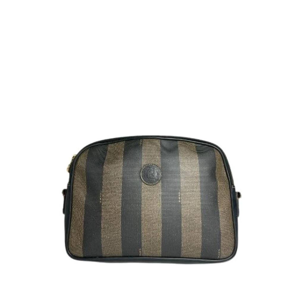 Fendi Vintage Pre-owned Cross Body Bag - Vintage - Dame - Brun - ONE SIZE - Læder