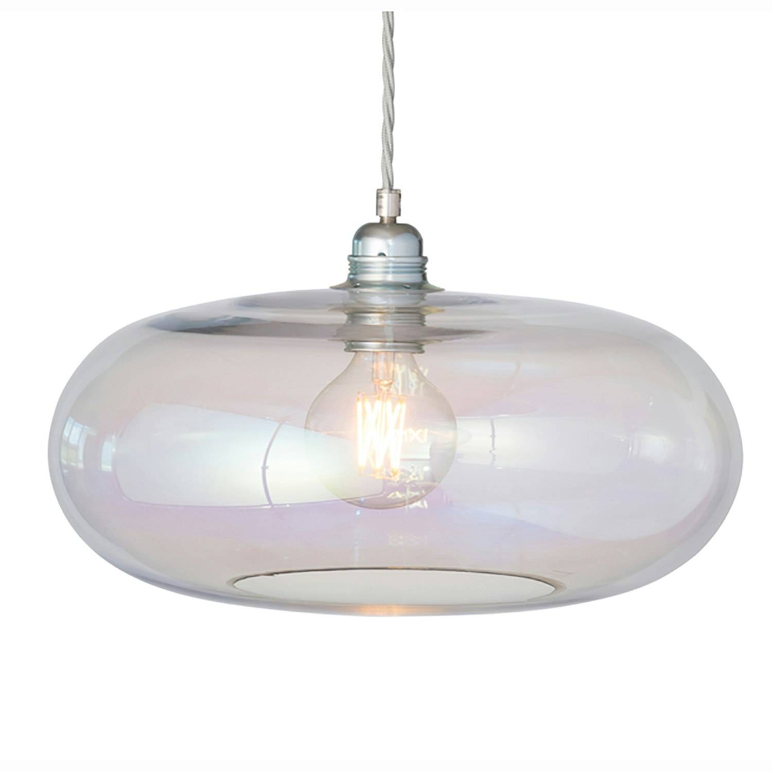 Ebb & Flow Horizon Pendel Ø36 Cm Chameleon/ - Pendler Metal Silver - LA101834.