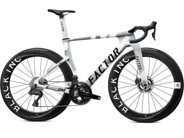 Factor One komplet Ultegra Nimbus Grey - Cykelstørrelse 54 cm