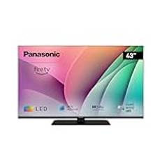 Panasonic TV-43W80AEZ, W80 Serie 43 Zoll 4K Ultra HD LED Smart TV, 2024, Fire TV, Dolby Vision & Atmos, Game Mode Plus, Alexa Sprachsteuerung, Airplay, Schwarz