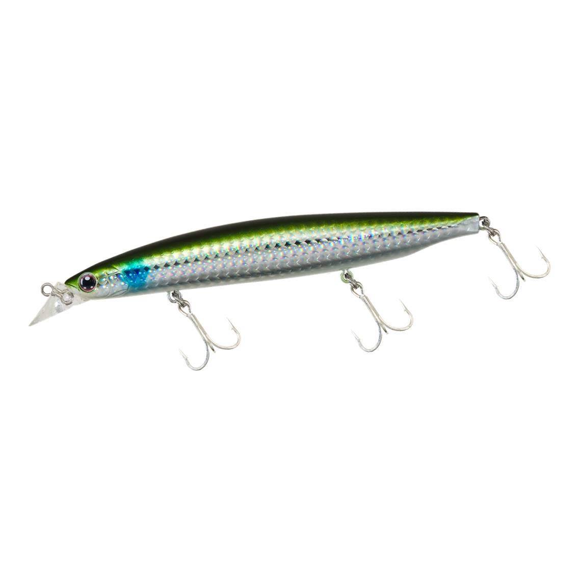 Daiwa Shoreline Shiner Z Vertis R125F 3D Inakko Havsabborre Minnowbete