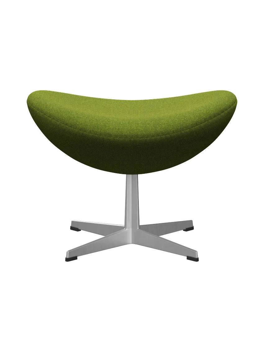 3127 Fodskammel til Ægget af Arne Jacobsen stofgr. 2 Hallingdal / 980 Grøn - Jacobsen Plus