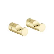 Damixa Handdukskrok 2-pack (polerad mässing)